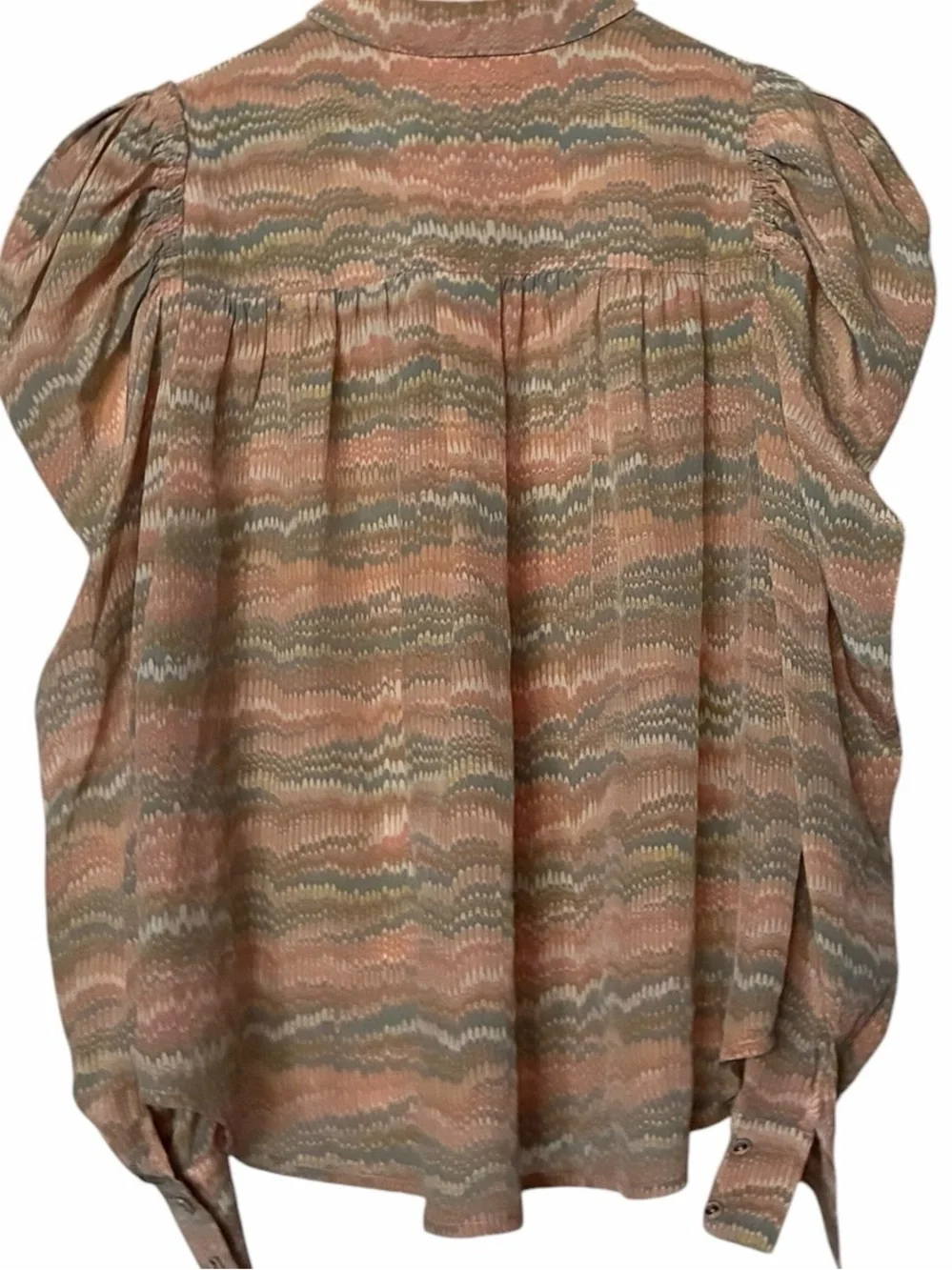 Ulla Johnson Multi Dari Silk Blouse – Size 2 NWOT